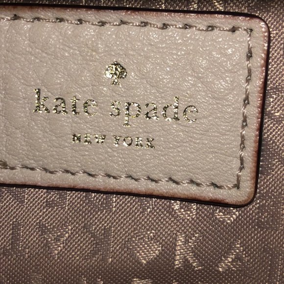 Kate Spade Soft Pink Leather Handbag With Removable Adjustable Crossbody Strap - Picture 10 of 10
